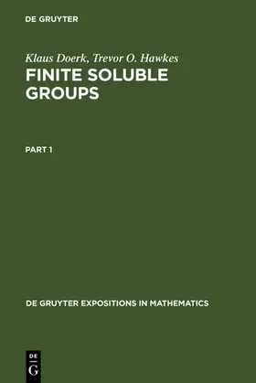 Doerk / Hawkes |  Finite Soluble Groups | eBook | Sack Fachmedien