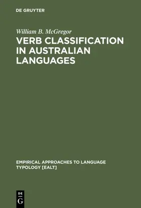 McGregor |  Verb Classification in Australian Languages | eBook | Sack Fachmedien