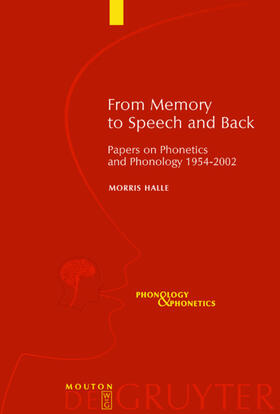 Halle |  From Memory to Speech and Back | eBook | Sack Fachmedien