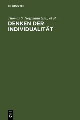 Hoffmann / Majetschak |  Denken der Individualität | eBook | Sack Fachmedien