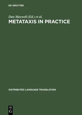 Maxwell / Schubert |  Metataxis in Practice | eBook | Sack Fachmedien