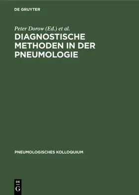 Dorow / Thalhofer |  Diagnostische Methoden in der Pneumologie | eBook | Sack Fachmedien