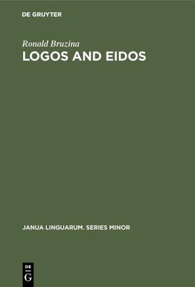 Bruzina |  Logos and Eidos | eBook | Sack Fachmedien