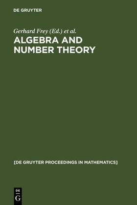 Frey / Ritter |  Algebra and Number Theory | eBook | Sack Fachmedien