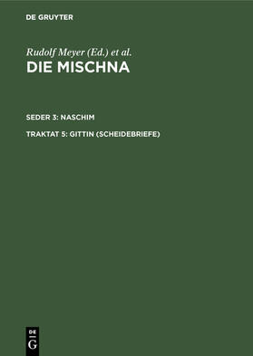 Correns |  Gittin (Scheidebriefe) | eBook | Sack Fachmedien