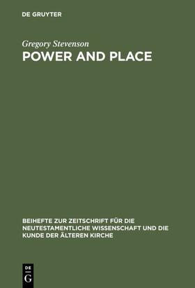 Stevenson |  Power and Place | eBook | Sack Fachmedien