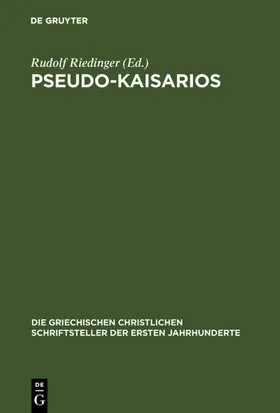 Riedinger |  Pseudo-Kaisarios | eBook | Sack Fachmedien