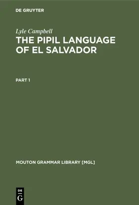 Campbell |  The Pipil Language of El Salvador | eBook | Sack Fachmedien