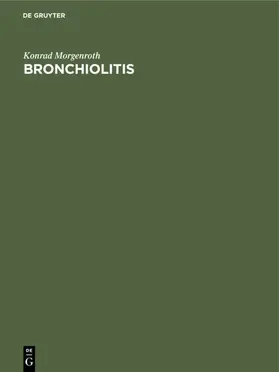 Morgenroth |  Bronchiolitis | eBook | Sack Fachmedien