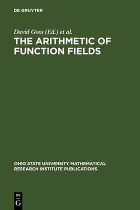 Goss / Hayes / Rosen |  The Arithmetic of Function Fields | eBook | Sack Fachmedien