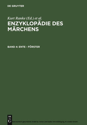 Brednich / Roth / Ranke |  Ente - Förster | eBook | Sack Fachmedien