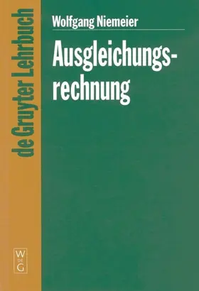 Niemeier |  Ausgleichungsrechnung | eBook | Sack Fachmedien