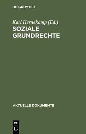 Hernekamp | Soziale Grundrechte | E-Book | sack.de