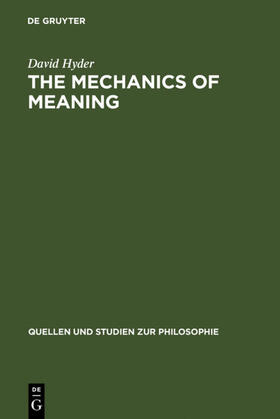 Hyder |  The Mechanics of Meaning | eBook | Sack Fachmedien