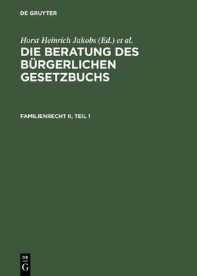 Jakobs / Schubert |  Familienrecht II | eBook | Sack Fachmedien