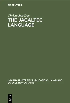 Day |  The Jacaltec Language | eBook | Sack Fachmedien