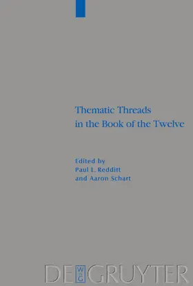 Redditt / Schart |  Thematic Threads in the Book of the Twelve | eBook | Sack Fachmedien