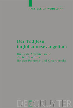 Weidemann |  Der Tod Jesu im Johannesevangelium | eBook | Sack Fachmedien