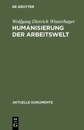 Winterhager | Humanisierung der Arbeitswelt | E-Book | sack.de