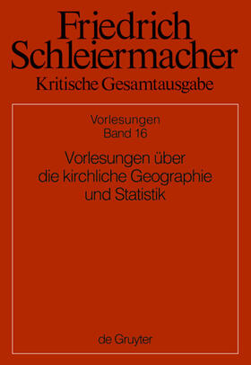 Gerber |  Vorlesungen über die kirchliche Geographie und Statistik | eBook | Sack Fachmedien