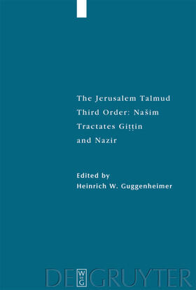 Guggenheimer |  Tractates Gittin and Nazir | eBook | Sack Fachmedien