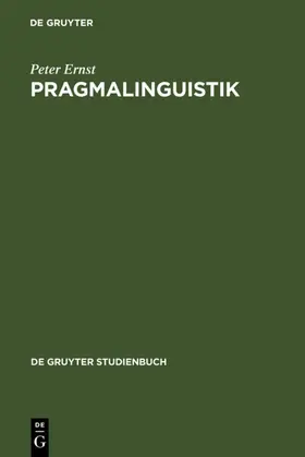 Ernst |  Pragmalinguistik | eBook | Sack Fachmedien