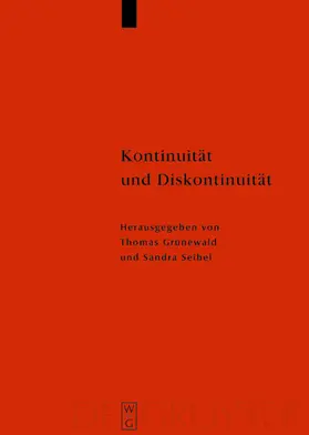 Grünewald / Seibel |  Kontinuität und Diskontinuität | eBook | Sack Fachmedien