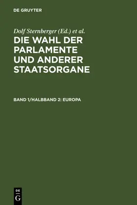 Sternberger / Vogel / Nohlen |  Europa | eBook | Sack Fachmedien