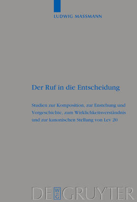 Massmann |  Der Ruf in die Entscheidung | eBook | Sack Fachmedien