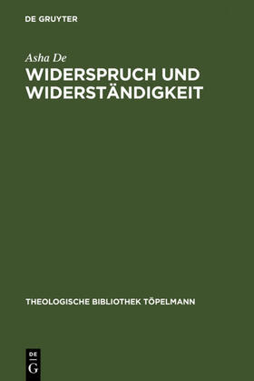 De |  Widerspruch und Widerständigkeit | eBook | Sack Fachmedien