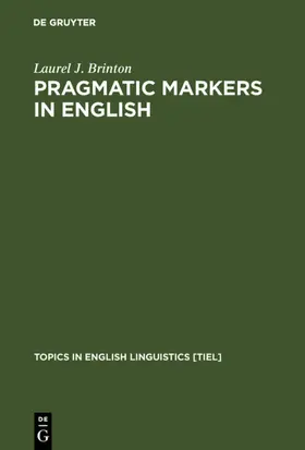 Brinton |  Pragmatic Markers in English | eBook | Sack Fachmedien