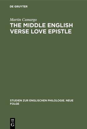Camargo |  The Middle English Verse Love Epistle | eBook | Sack Fachmedien