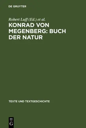 Luff / Steer |  Konrad von Megenberg: Buch der Natur | eBook | Sack Fachmedien