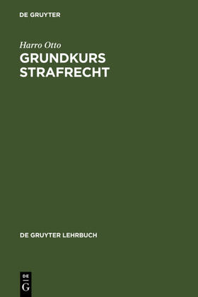 Otto |  Grundkurs Strafrecht | eBook | Sack Fachmedien