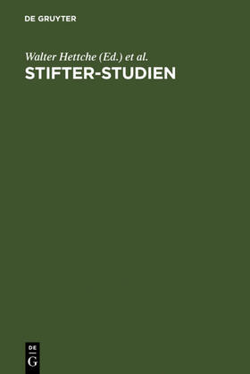 Hettche / John / Steinsdorff |  Stifter-Studien | eBook | Sack Fachmedien