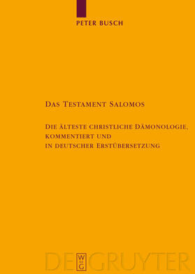 Busch |  Das Testament Salomos | eBook | Sack Fachmedien