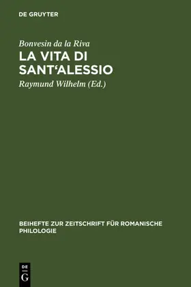 Wilhelm |  La Vita di Sant'Alessio | eBook | Sack Fachmedien