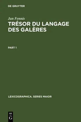 Fennis |  Trésor du langage des galères | eBook | Sack Fachmedien