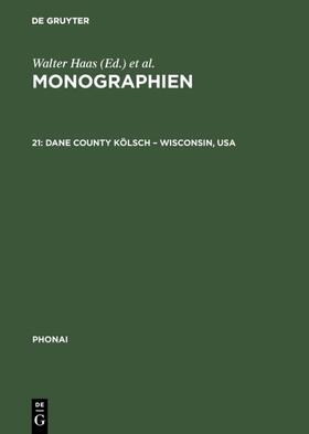 McGraw |  Dane County Kölsch – Wisconsin, USA | eBook | Sack Fachmedien