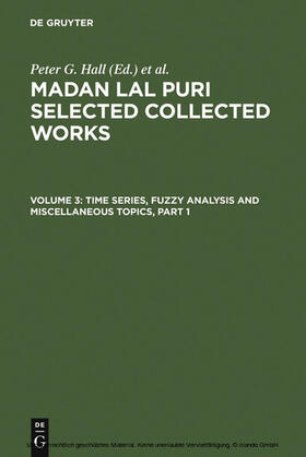 Hall / Puri / Hallin |  Time Series, Fuzzy Analysis and Miscellaneous Topics | eBook | Sack Fachmedien