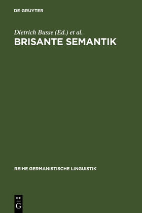 Busse / Niehr / Wengeler |  Brisante Semantik | eBook | Sack Fachmedien