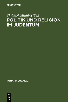 Miething |  Politik und Religion im Judentum | eBook | Sack Fachmedien