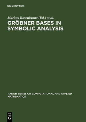 Rosenkranz / Wang |  Gröbner Bases in Symbolic Analysis | eBook | Sack Fachmedien