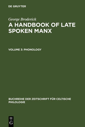 Broderick |  Phonology | eBook | Sack Fachmedien