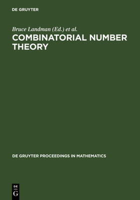 Landman / Nathanson / Nesetril |  Combinatorial Number Theory | eBook | Sack Fachmedien