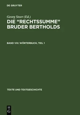 Steer / Vogl |  Wörterbuch | eBook | Sack Fachmedien