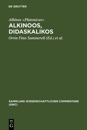 Albinus &lt;Platonicus&gt; / Albinus &lt / Summerell |  Alkinoos, Didaskalikos | eBook | Sack Fachmedien