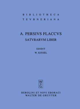 Persius Flaccus / Kißel |  Saturarum liber | eBook | Sack Fachmedien