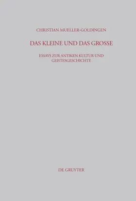 Mueller-Goldingen |  Das Kleine und das Große | eBook | Sack Fachmedien