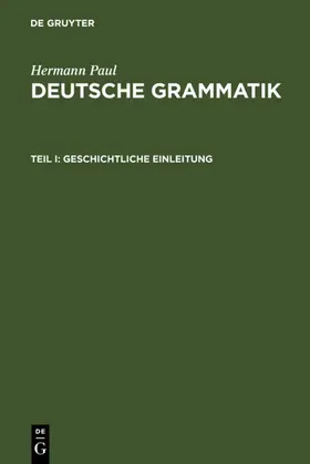 Paul |  Deutsche Grammatik | eBook | Sack Fachmedien